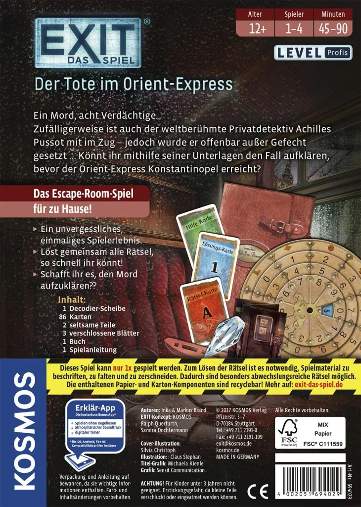 EXIT - The Game - The Catacombs of Horror
