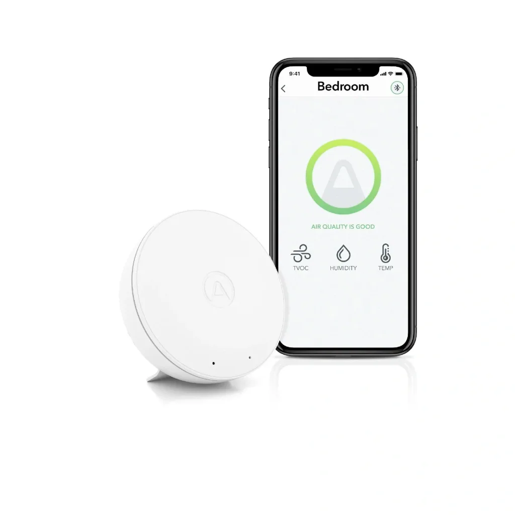 Air quality monitor Wave Mini with app