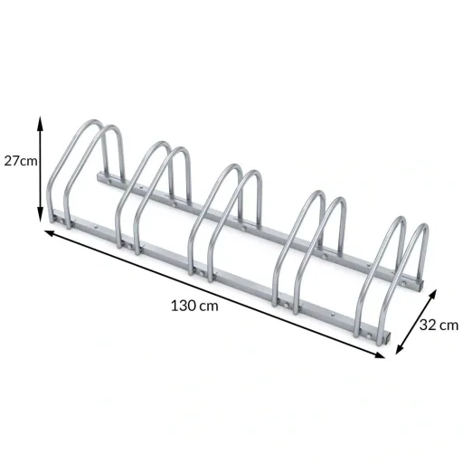Bicycle rack for 5 bicycles