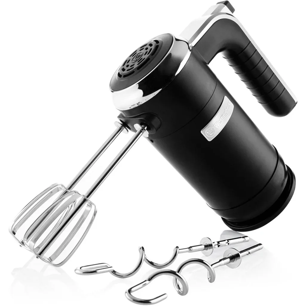 Retro - Hand Mixer and Immersion Blender - Black