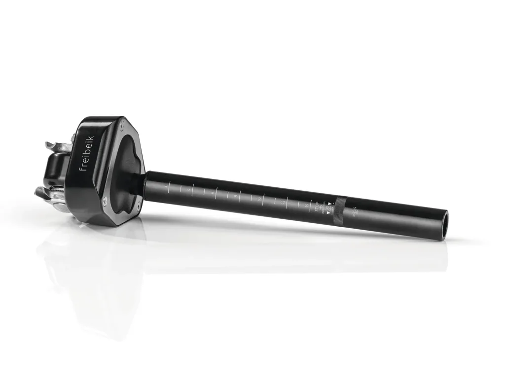Bicycle saddle joint, black