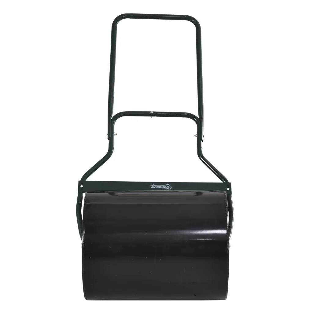 Lawn roller with U-handle
