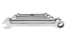 Ring ratchet wrench set SW8-19 mm 5-piece