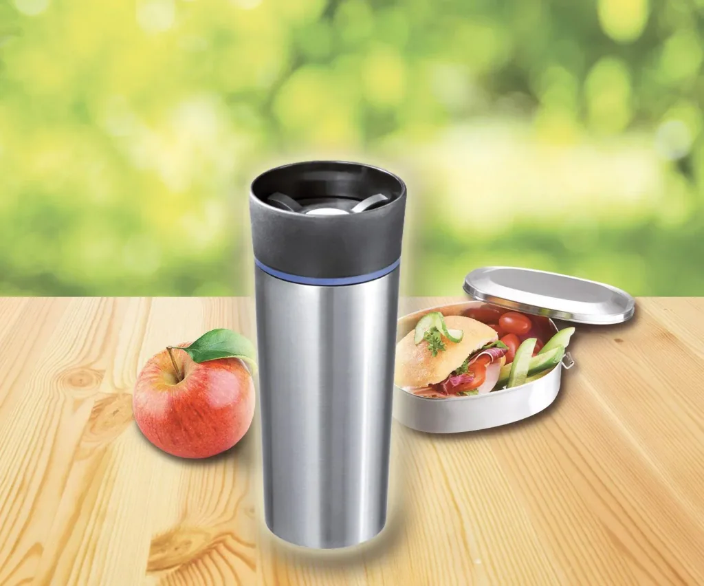 Stainless steel thermos flask, 360 ml