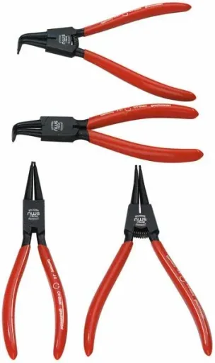 4-piece retaining ring/pliers set