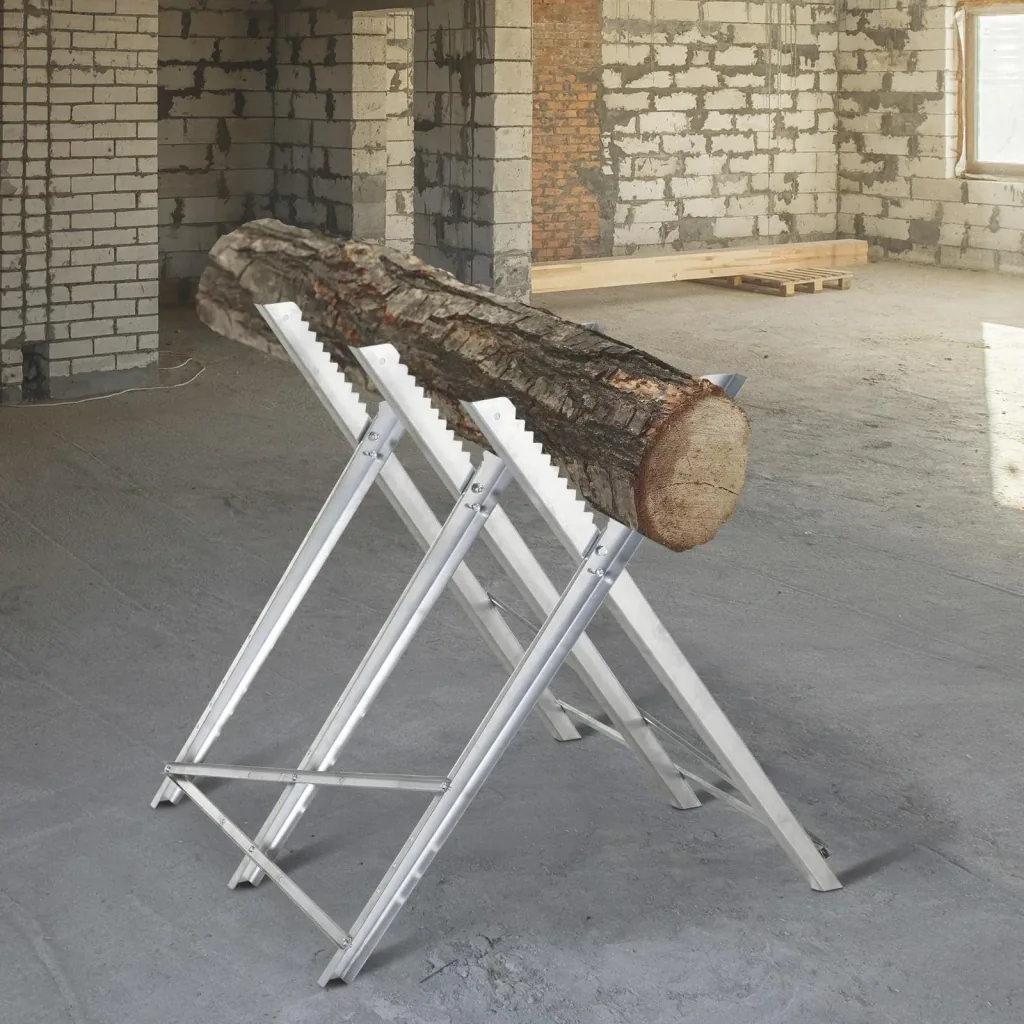 Chainsaw stand foldable