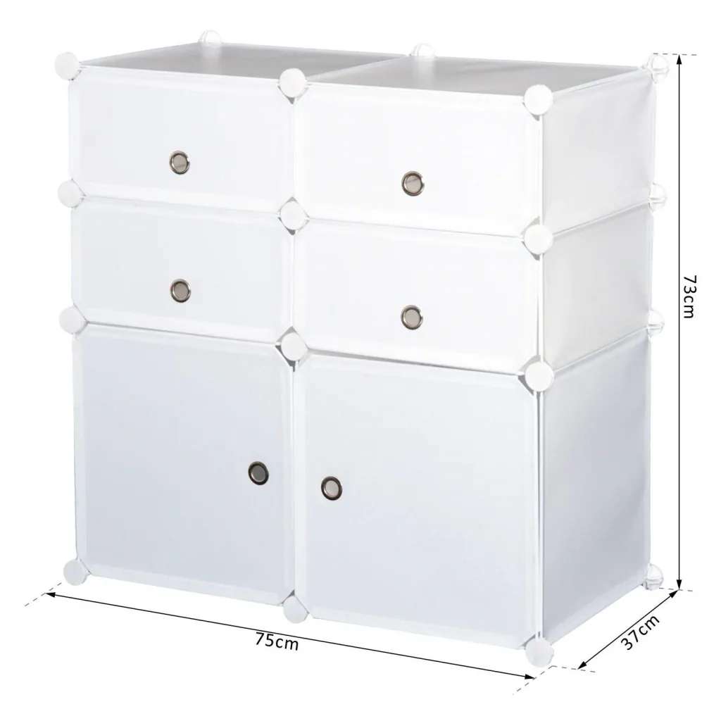 Wardrobe, white