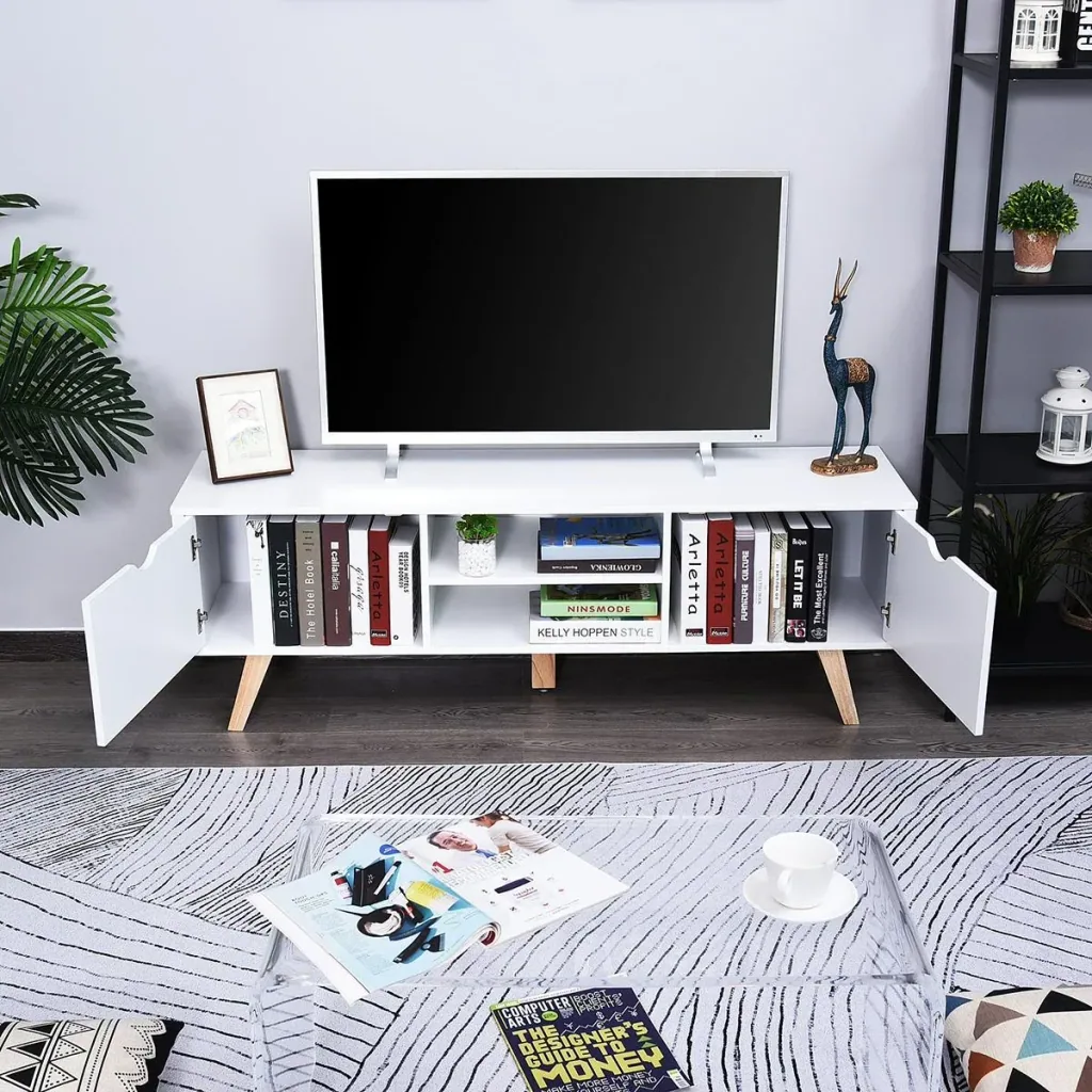 TV cabinet MDF, white