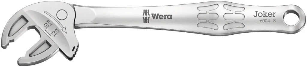 Self-adjusting open-end wrench, 10-13 x 7/16-1/2" x 154 mm