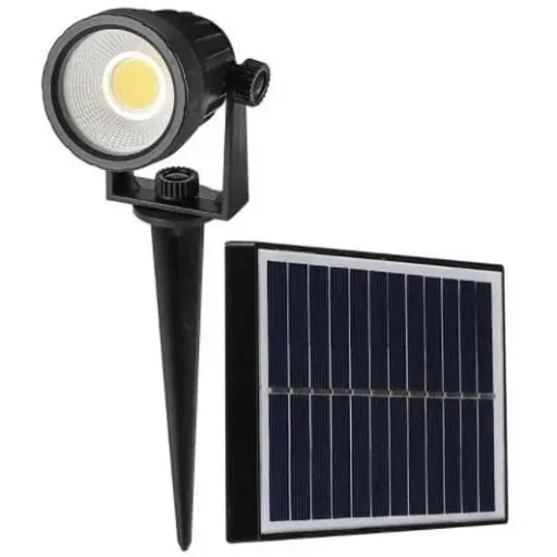 VT-952 Solar lamp with ground spike - 3000K - IP65