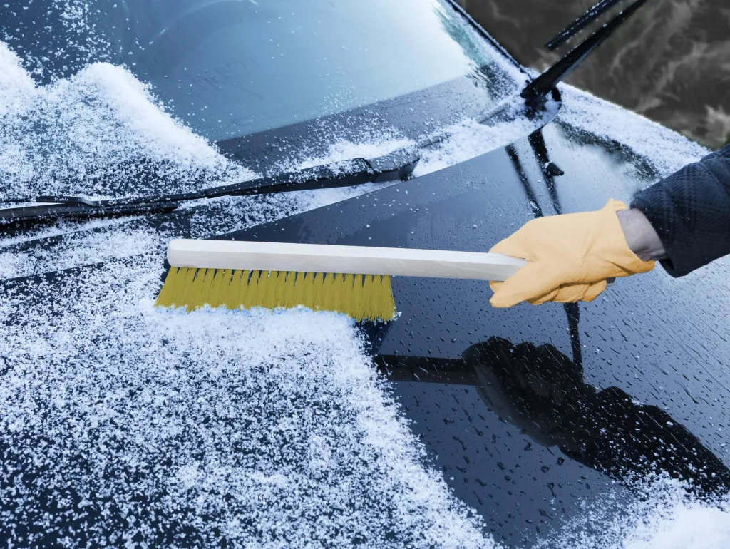 Snow broom "Woody"