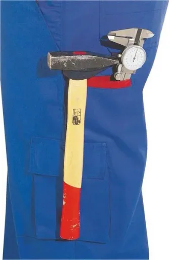 Work dungarees, grey, size 46