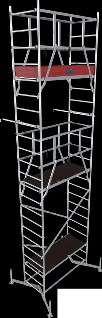 CT complete scaffold including 4 castors 150 mm