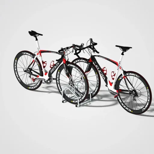 Bicycle stand for 2 bicycles 48x32x27cm