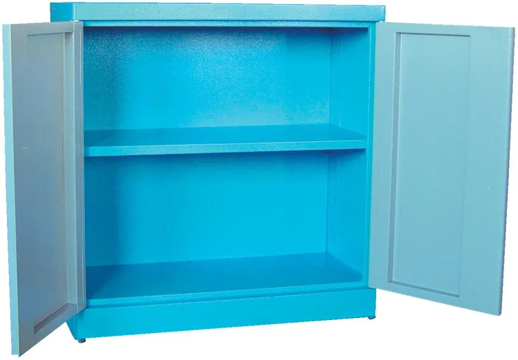 Armoire à outils TYPE B1, 2 portes, avec serrure, 1 étagère