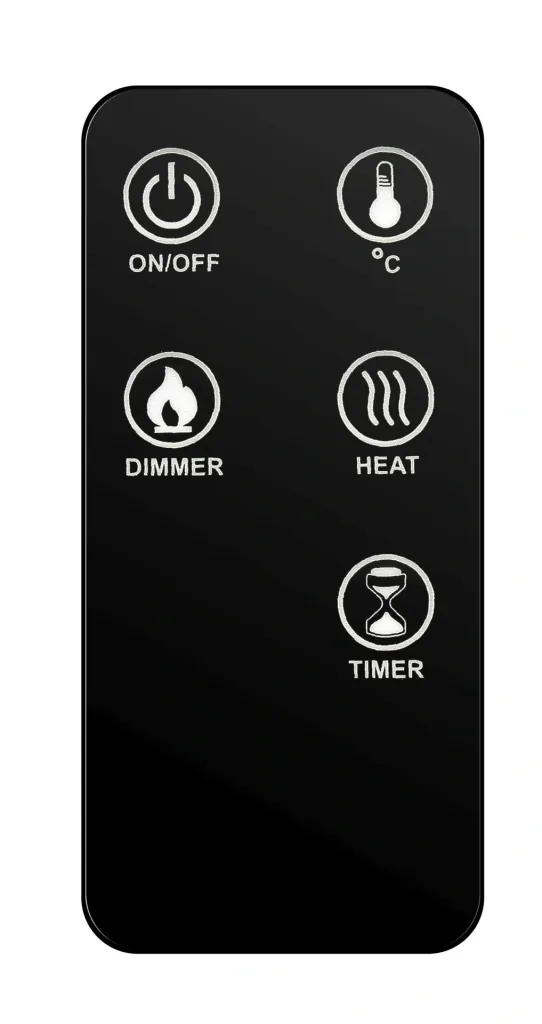 Electric fireplace "Vienna II", white