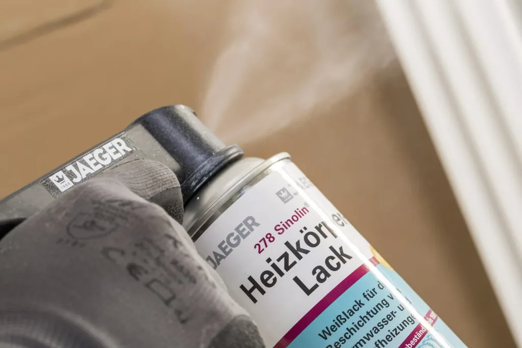 Radiator paint spray 400 ml, white high-gloss