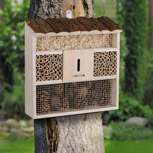 Cadoca insect hotel 30.5x9.5x31cm