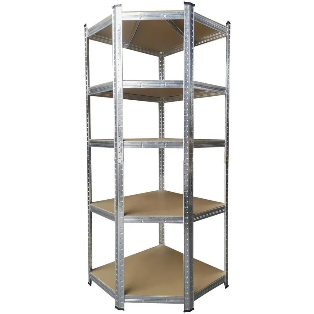 Tool corner storage cabinet - 5 shelves - 875 kg load capacity -