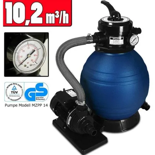 Sand filtration system 10,200 l/h