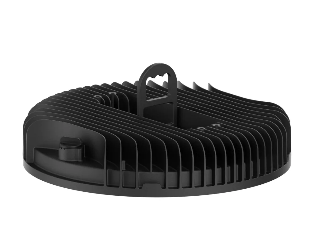 LED high bay light 200 watts, 23000 lumens, power controller, neutral white