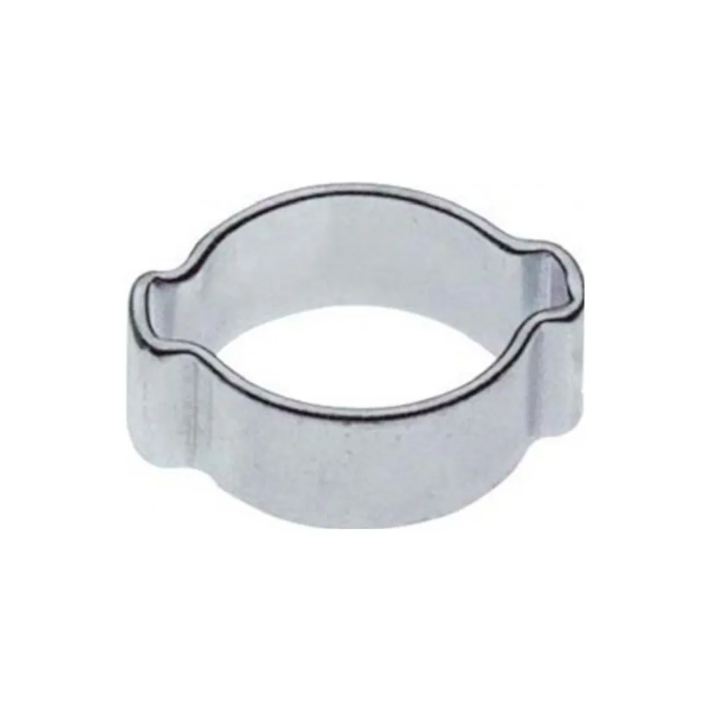 Collier de serrage - 2 oreilles 7 mm, galvanisés, 100 pcs