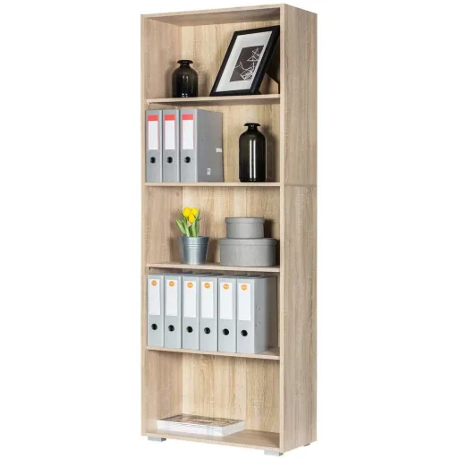 Vela bookcase - with 5 compartments - e