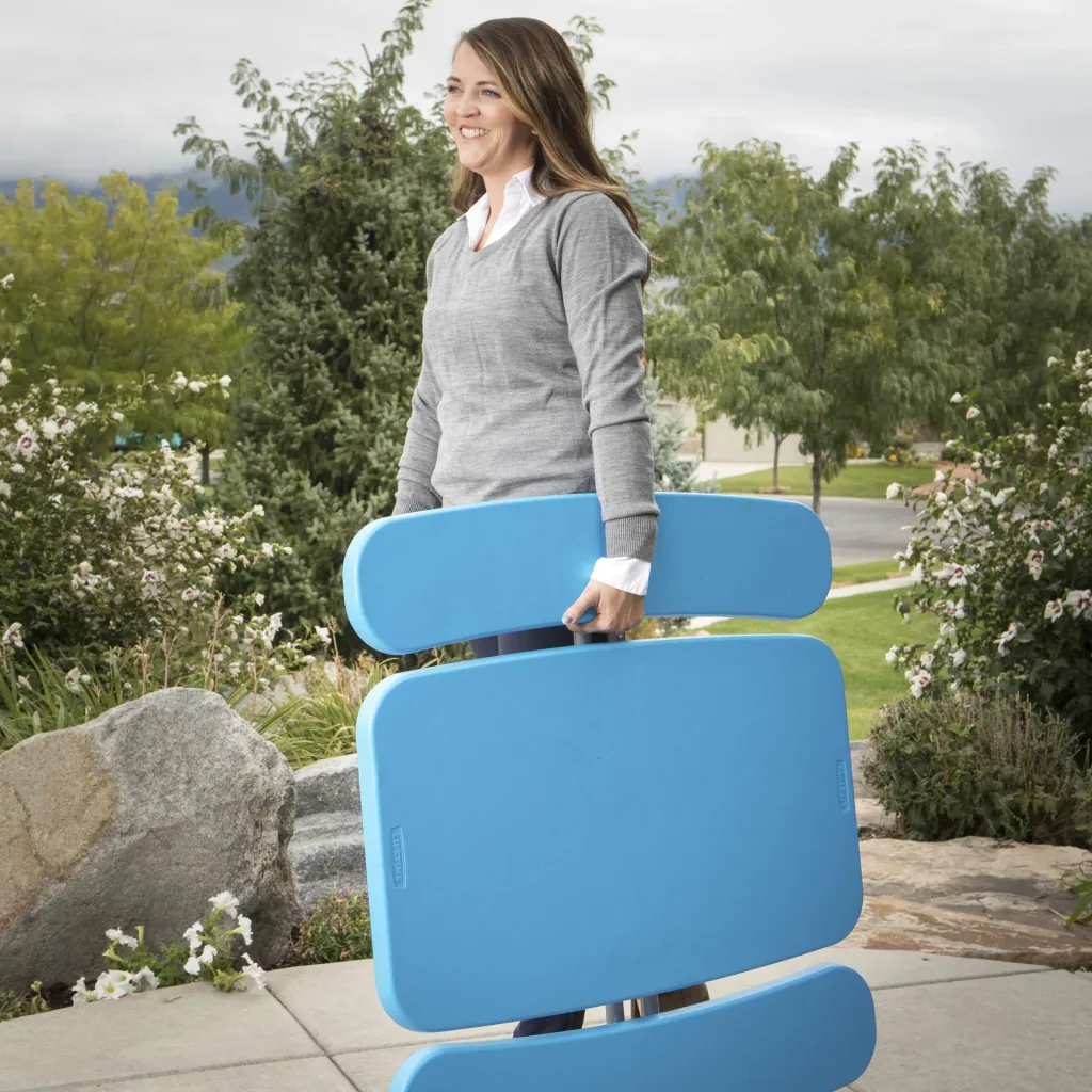Table de pique-nique pour enfants Lifetime bleue