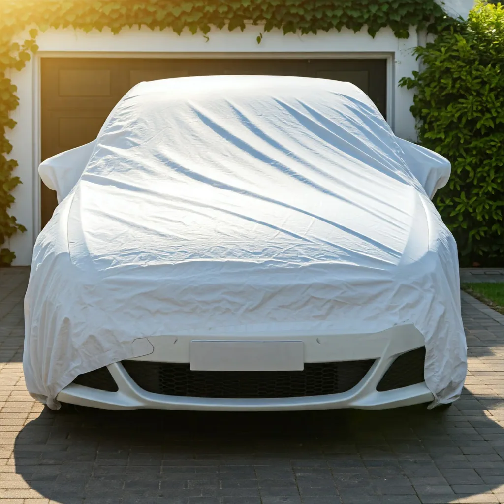 Bâche de Protection 4x8m, 32m², Blanche, 180 g/m², Étanche, Résistante
