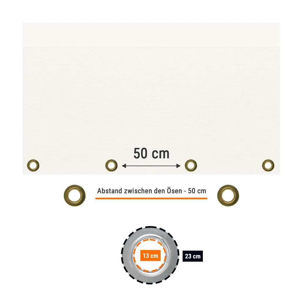 Bâche de protection 180g/m², 6x8m (48m²) - Étanche, résistante aux UV et indéchirable