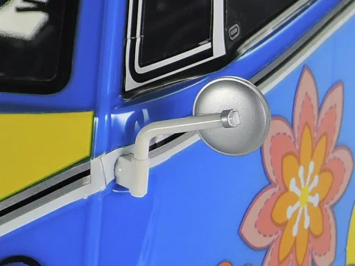 RC Bus VW Type 2 T1 Flower Paint 1:10