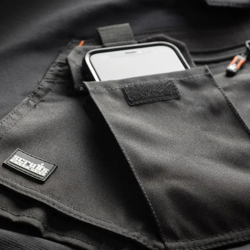 Pro Flex Plus work trousers, black 40R