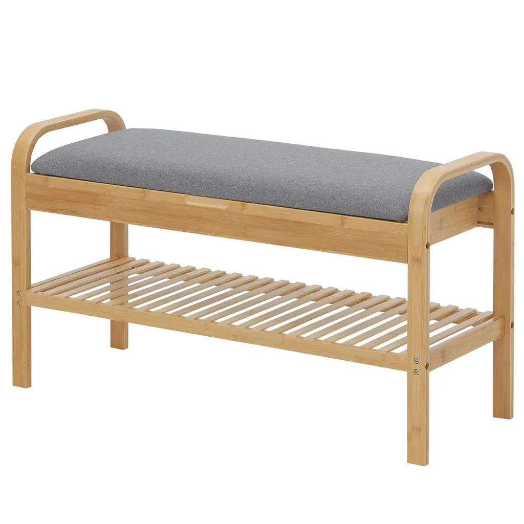 Shoe bench shoe rack 90 cm x 33.5 cm x 50 cm