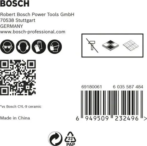 HEX-9 HardCer drill bit set 5-piece EXPERT