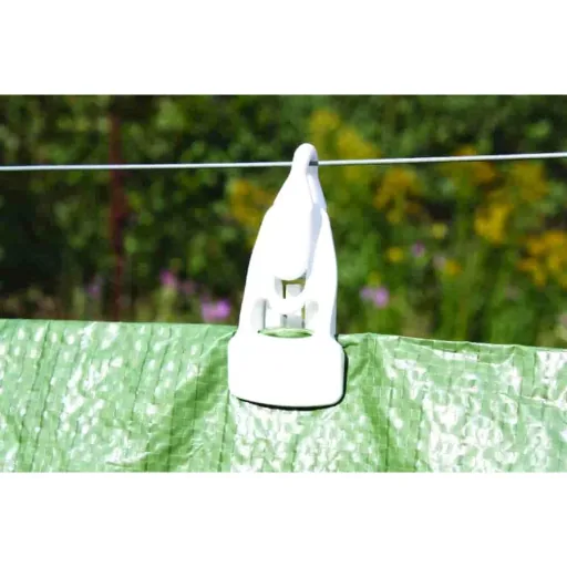 Clips de Fixation Bâche, Réutilisables et Robustes