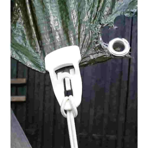 Clips de Fixation Bâche, Réutilisables et Robustes