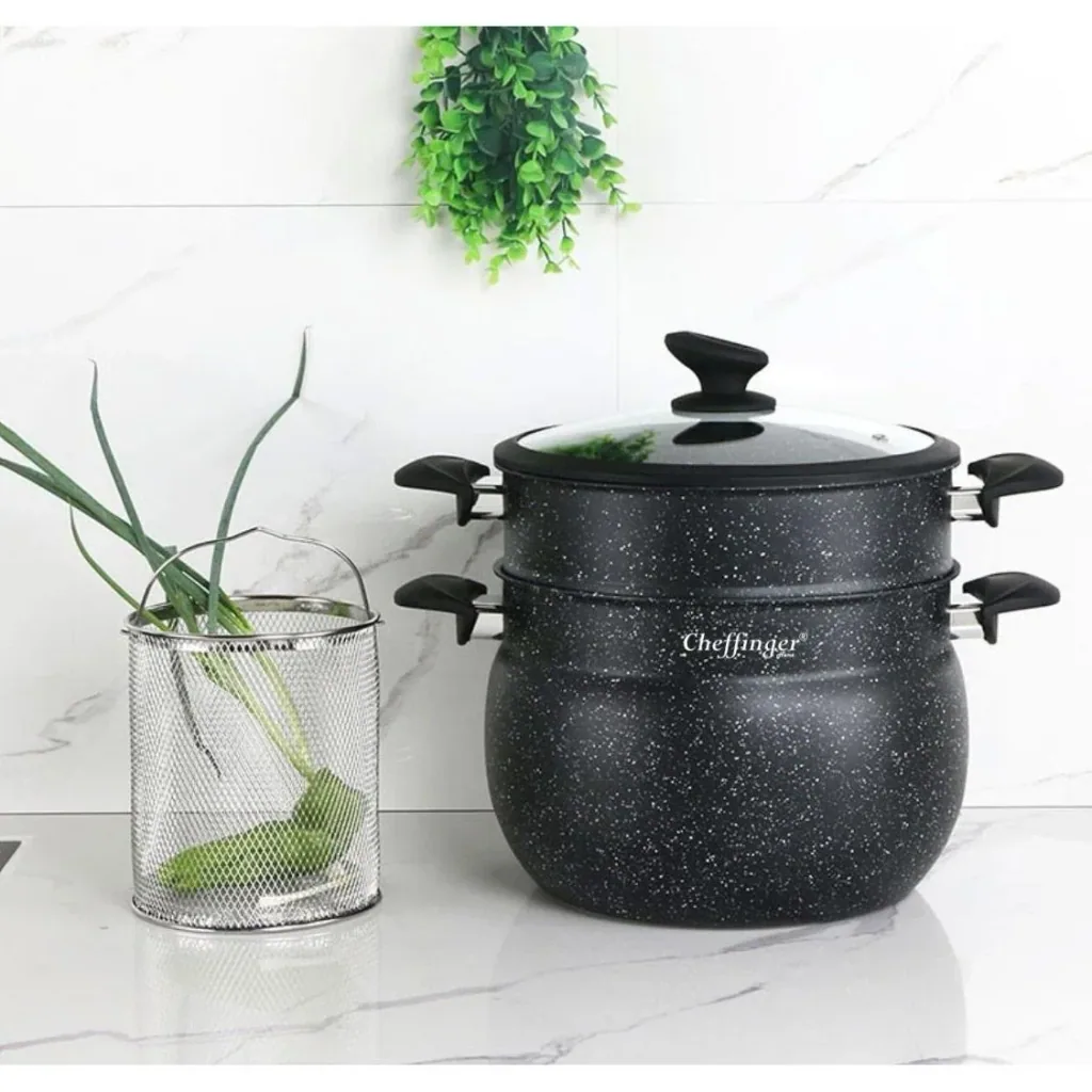 Couscous pan - 24cm - 8L - Black