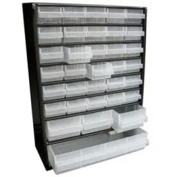 Drawer cabinet with drawers 34 Raaco C9-34
