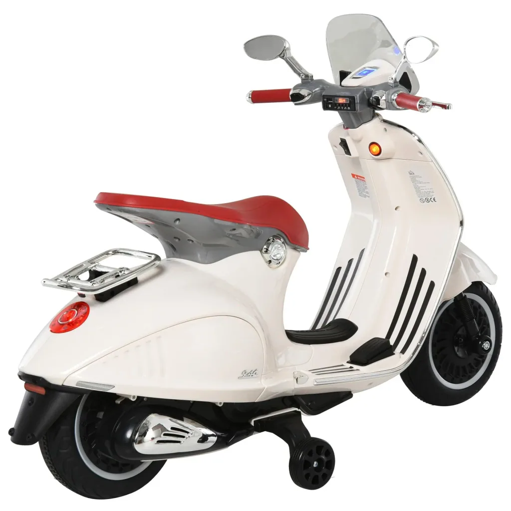 Toy children's car, white