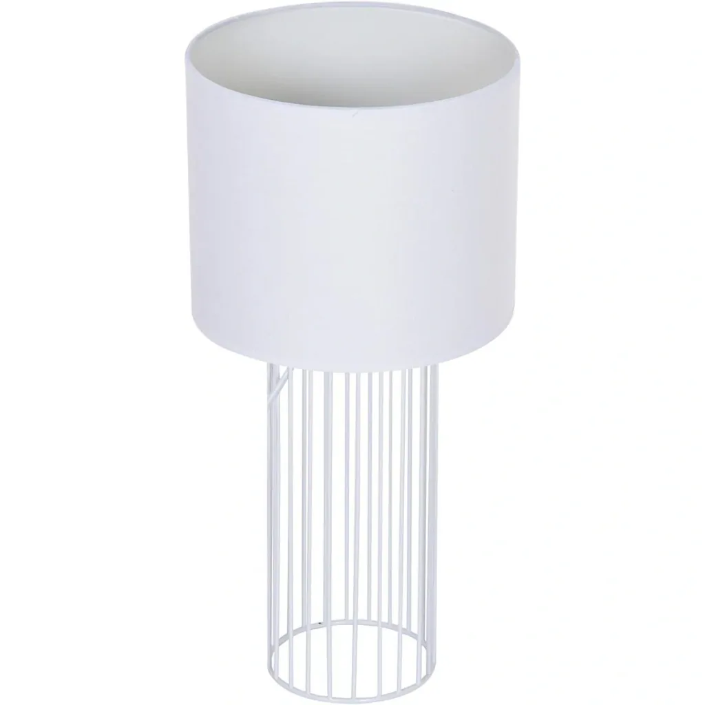 Table lamp with E27 socket, white