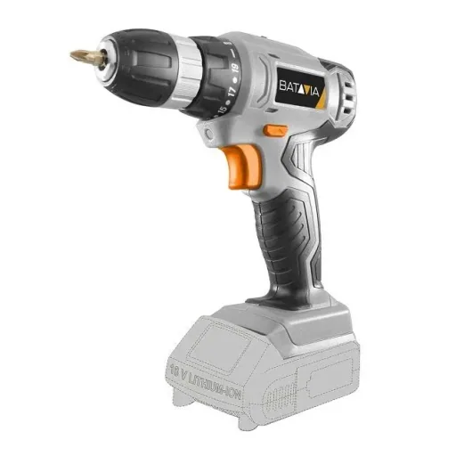 Cordless drill + cordless screwdriver | Incl. battery and charger Maxxpack