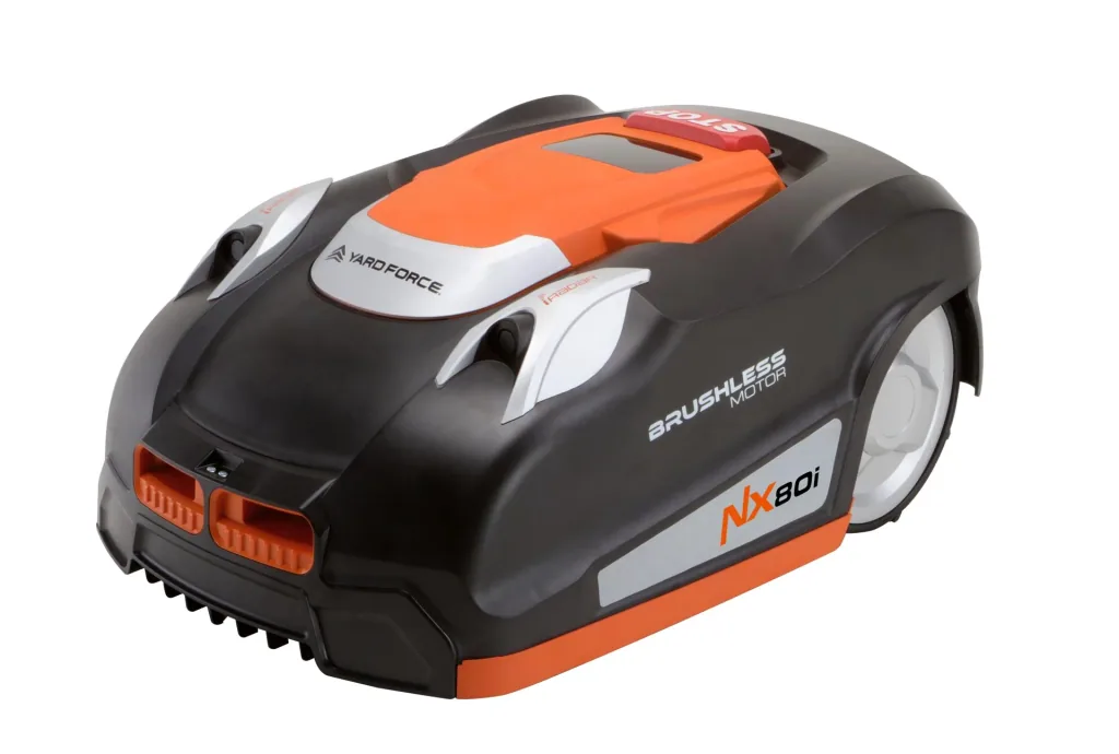Robotic lawnmower "NX80i" with app control & iRadar ultrasonic sensor