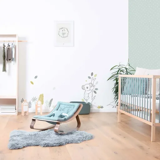 Lilipinso Poster Petit cacatoès crème vert gris