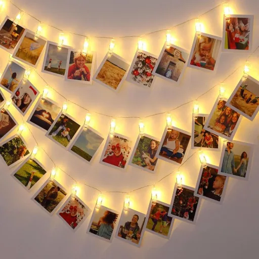 String of lights for picture 5.2m with 42 clips and remote control