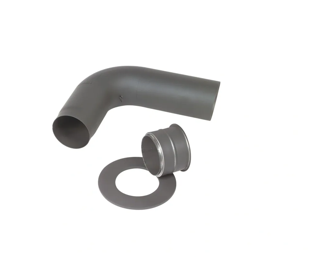 Chimney pipe connection set 150 mm Fullform titanium