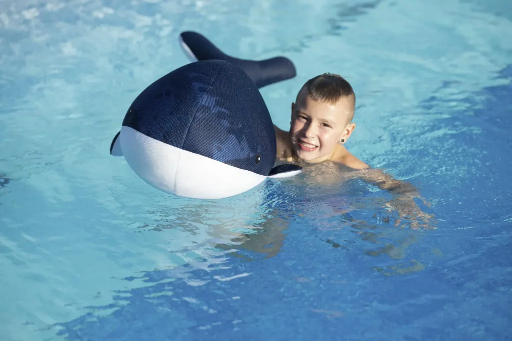 Westmann Pool Buddy Baleine bleue