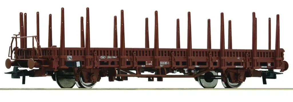 Stake wagon, type Kbs, of the Deutsche Bundesbahn