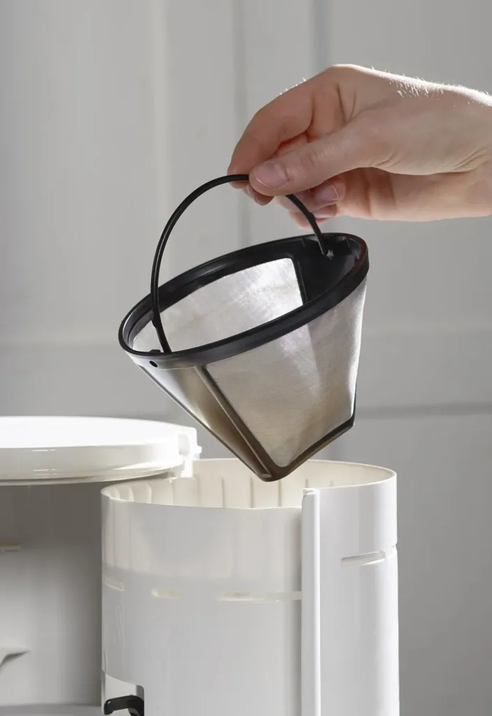 Permanent coffee filter, size 4