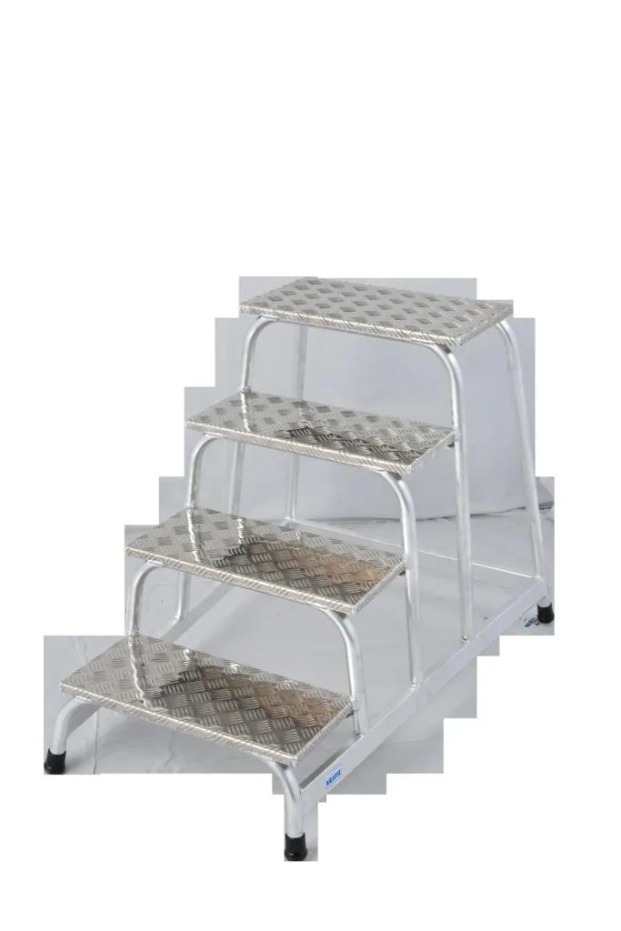Assembly step 4 steps aluminum ladder