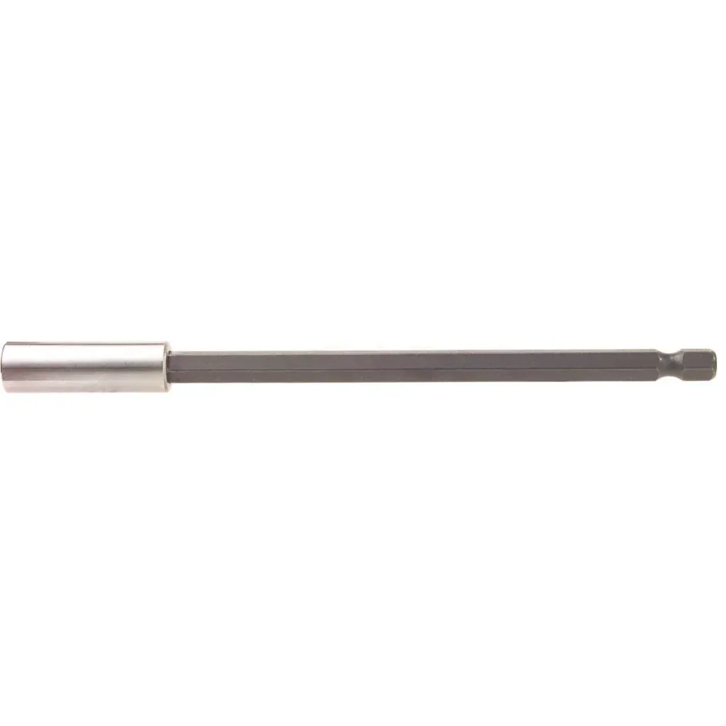 Magnetic bit adapter, 150 mm length, with 1/4" hexagon shaft